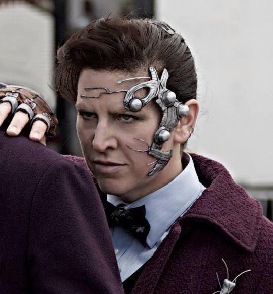 Close up of my Mr. Clever cosplay